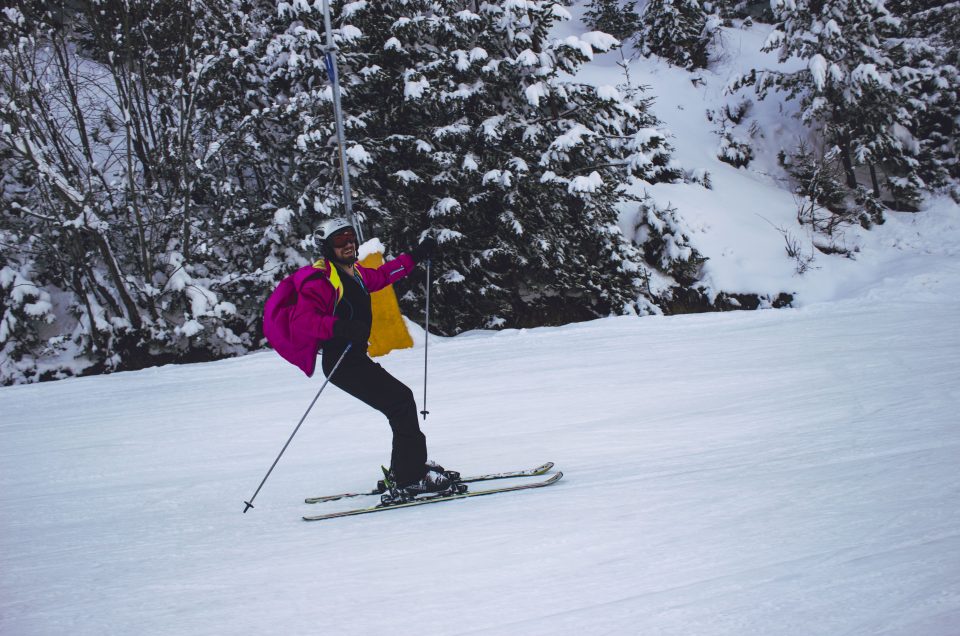 Skiing in Bansko, Bulgaria