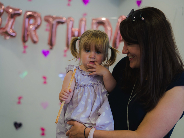 Evelina's First Birthday